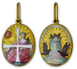 Знак ордена Св. Екатерины в виде медальона, принадлежал императрице Марии Федоровне