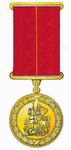 За безупречную службу, Московская область, Медаль, образца 2006 года, аверс