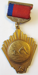 Первенство РСФСР, плавание, 3-е место, медаль