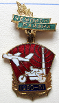 Чемпион района, 1960-1961 годы, Значок