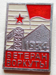 Ветеран Воркуты 1934, Значок