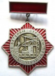 Ветеран стройки ВО ЧМХС Череповец, Значок