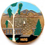 Ветерану завода химкобината «Маяк», 1973, Настольная медаль