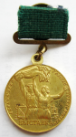 Медаль, участнику всесоюзной сельскохозяйственной выставки, тип №2